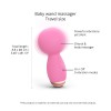 Розовый мини-wand вибратор Itsy Bitsy Mini Wand Vibrator фото 2 — pink-kiss