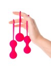 Набор вагинальных шариков различной формы и размера фото 8 — pink-kiss