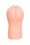 Телесный вибромастурбатор-вагина с рельефом EMILY AUTO фото 4 — pink-kiss