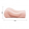 Компактный мастурбатор-вагина с эффектом смазки фото 3 — pink-kiss