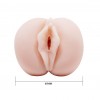 Компактный мастурбатор-вагина с эффектом смазки фото 4 — pink-kiss