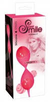 Розовые вагинальные шарики с хвостиком для извлечения фото 2 — pink-kiss
