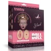Темнокожая секс-кукла с реалистичными вставками Cowgirl Style Love Doll фото 1 — pink-kiss