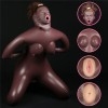 Темнокожая секс-кукла с реалистичными вставками Cowgirl Style Love Doll фото 2 — pink-kiss