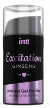 Женский возбуждающий интимный гель Excitation Ginseng - 15 мл. фото 1 — pink-kiss