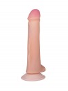 Фаллоимитатор REAL Standard с наплывами - 15 см. фото 5 — pink-kiss