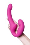 Розовый безремневой страпон Share Lite фото 7 — pink-kiss