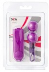 Фиолетовые вагинальные шарики с вибрацией фото 4 — pink-kiss
