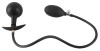 Черная анальная втулка-расширитель Inflatable Plug фото 3 — pink-kiss