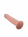 Фаллоимитатор на присоске из бархатистого на ощупь материала - 19,5 см. фото 4 — pink-kiss