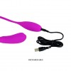 Двусторонний гибкий вибратор Snaky Vibe - 60 см. фото 6 — pink-kiss