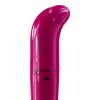 Ярко-розовый мини-вибратор для G-стимуляции - 15,5 см. фото 3 — pink-kiss