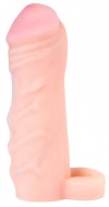 Удлиняющая насадка с кольцом для фиксации - 15 см. фото 1 — pink-kiss