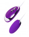 Фиолетовое виброяйцо A-Toys - 6,5 см. фото 1 — pink-kiss