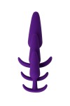 Набор из 3 фиолетовых анальных втулок A-toys фото 4 — pink-kiss