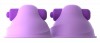 Фиолетовые виброприсоски-стимуляторы на соски Vibrating Nipple фото 1 — pink-kiss