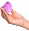 Фиолетовые виброприсоски-стимуляторы на соски Vibrating Nipple фото 2 — pink-kiss