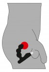Стимулятор простаты с вибрацией Rebel Bead-shaped Prostate Stimulator фото 3 — pink-kiss
