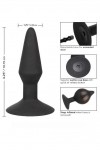 Расширяющаяся анальная пробка со съемным шлангом Medium Silicone Inflatable Plug - 10,75 см. фото 4 — pink-kiss