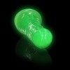 Зеленый люминесцентный фаллоимитатор на присоске - 17,5 см. фото 5 — pink-kiss