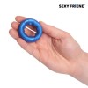 Синее эрекционное кольцо без вибрации фото 4 — pink-kiss