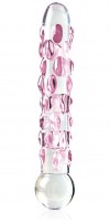 Стеклянный фаллоимитатор Icicles №7 - 17,8 см. фото 1 — pink-kiss