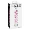 Стеклянный фаллоимитатор Icicles №7 - 17,8 см. фото 2 — pink-kiss