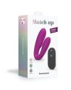 Лиловый вибратор для пар Match Up Couple Vibrator with Remote Control фото 6 — pink-kiss