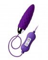 Фиолетовое узенькое виброяйцо с пультом управления A-Toys Cony, работающее от USB фото 1 — pink-kiss
