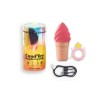 Малиновый мини-вибратор в форме мороженого Candice фото 5 — pink-kiss