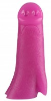 Розовая анальная втулка в виде поросячьего пятачка - 23 см. фото 1 — pink-kiss