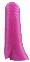 Розовая анальная втулка в виде поросячьего пятачка - 23 см. фото 3 — pink-kiss