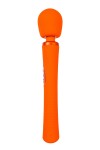 Оранжевый вибромассажер Vim Vibrating Wand - 31,3 см. фото 4 — pink-kiss