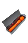 Оранжевый вибромассажер Vim Vibrating Wand - 31,3 см. фото 7 — pink-kiss