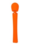 Оранжевый вибромассажер Vim Vibrating Wand - 31,3 см. фото 9 — pink-kiss