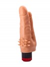 Анально-вагинальный вибромассажёр с шипами для массажа клитора - 17 см. фото 4 — pink-kiss