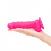 Розовый фаллоимитатор Pink Vibe - 14 см. фото 2 — pink-kiss
