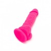Розовый фаллоимитатор Pink Vibe - 14 см. фото 4 — pink-kiss