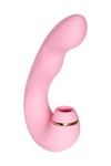 Нежно-розовый многофункциональный стимулятор клитора Juna - 15 см. фото 7 — pink-kiss