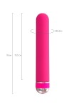 Розовый нереалистичный вибратор Mastick - 18 см. фото 9 — pink-kiss