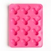 Ярко-розовая силиконовая форма для льда с фаллосами фото 3 — pink-kiss