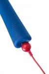 Синий вибромассажер Vim Vibrating Wand - 31,3 см. фото 3 — pink-kiss