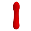 Красный гнущийся вибратор Faun - 15 см. фото 3 — pink-kiss
