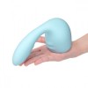 Голубая насадка Flexi для массажера le Wand фото 4 — pink-kiss
