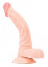Телесный фаллоимитатор-реалистик Pink Vibe - 21 см. фото 1 — pink-kiss