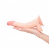Телесный фаллоимитатор-реалистик Pink Vibe - 21 см. фото 3 — pink-kiss