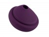 Фиолетовый вакуум-волновой вибратор в форме капкейка фото 3 — pink-kiss