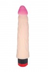 Вибромассажёр HUMAN STYLE  7,5" без мошонки - 19 см. фото 4 — pink-kiss