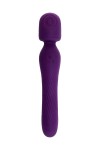 Фиолетовый универсальный стимулятор Kisom - 24 см. фото 4 — pink-kiss
