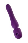 Фиолетовый универсальный стимулятор Kisom - 24 см. фото 5 — pink-kiss